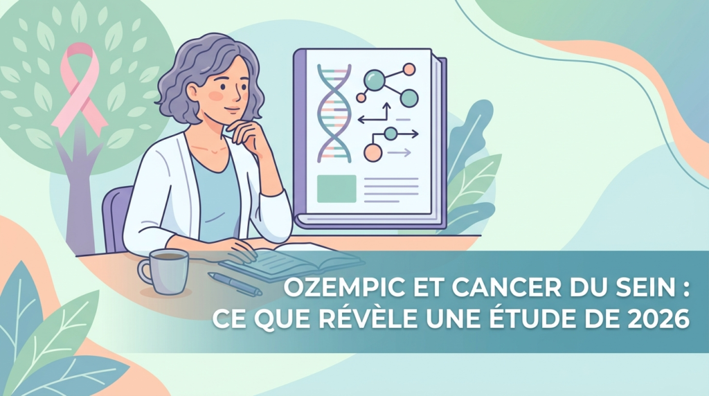 Ozempic et cancer du sein : ce que révèle une étude de 2026