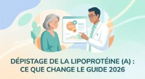 Dépistage de la lipoprotéine(a) par prise de sang pour estimer le risque cardiovasculaire héréditaire