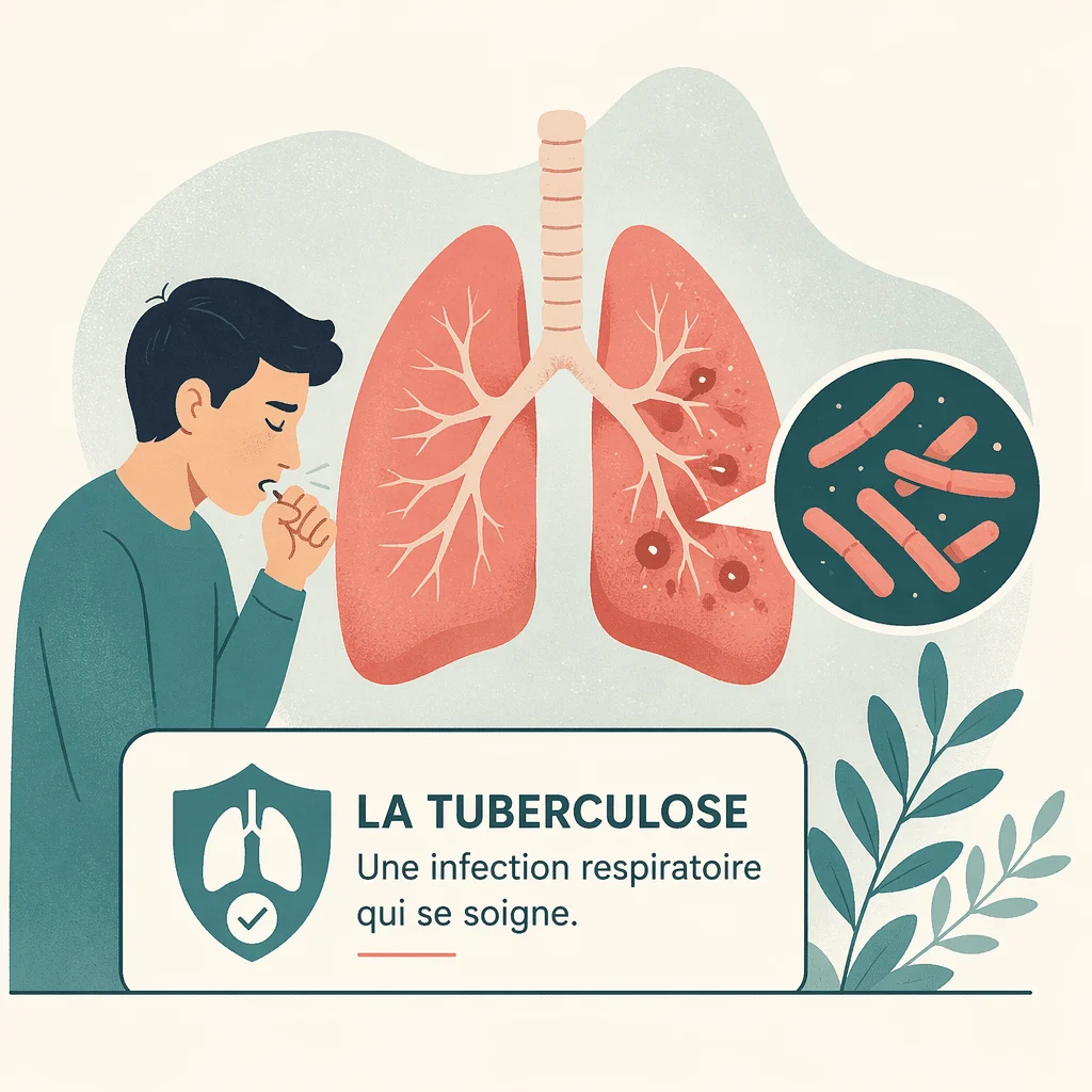 Tuberculose pulmonaire avec ses causes, ses symptômes, son diagnostic et son traitement