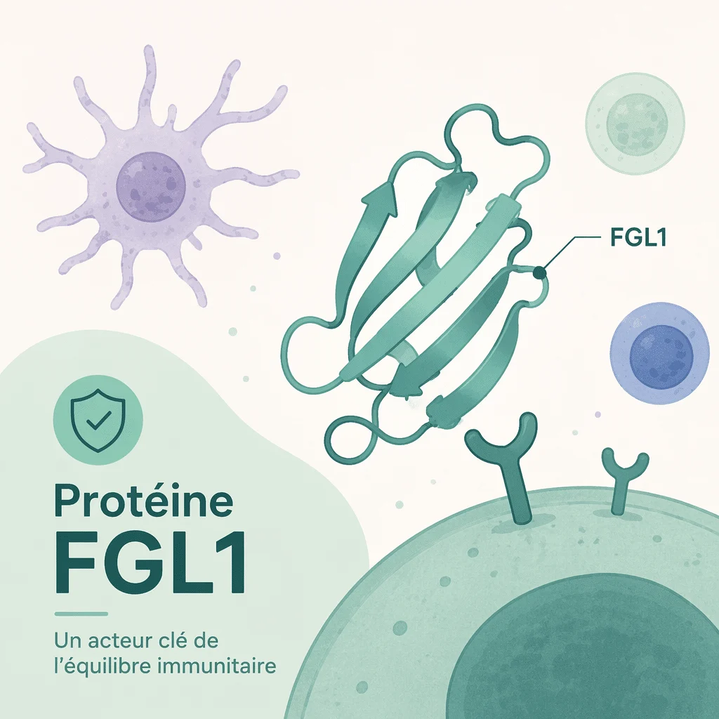Protéine FGL1, hépatokine, et son rôle dans le métabolisme du fer et l'anémie selon une étude