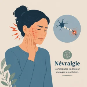 Névralgie, douleur d'un nerf, avec ses causes, ses symptômes, son diagnostic et ses traitements