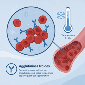 Étude sur le sutimlimab dans la maladie des agglutinines froides, anémie hémolytique