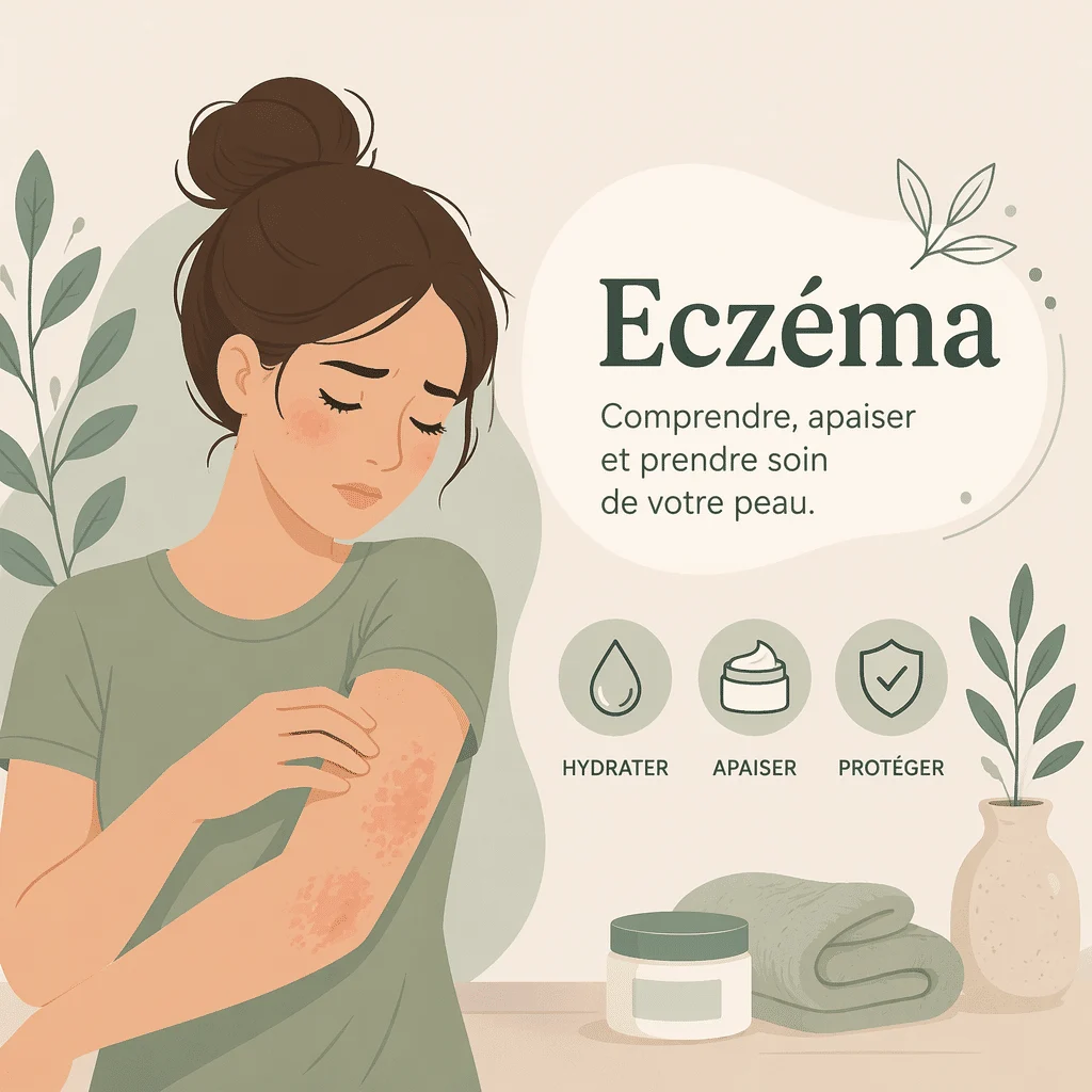 Eczéma de la peau avec ses causes, ses symptômes et sa prise en charge