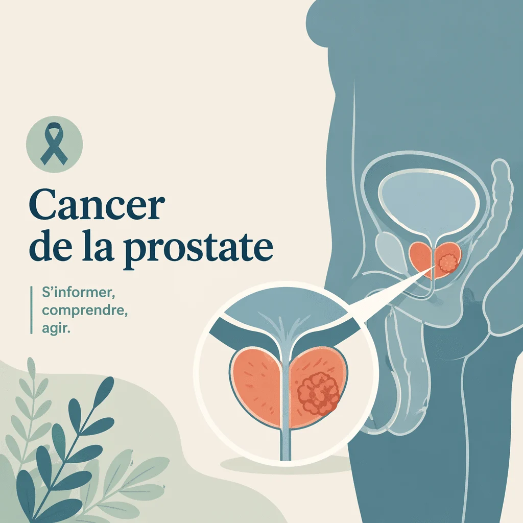 Cancer de la prostate avec ses symptômes, son diagnostic et ses traitements