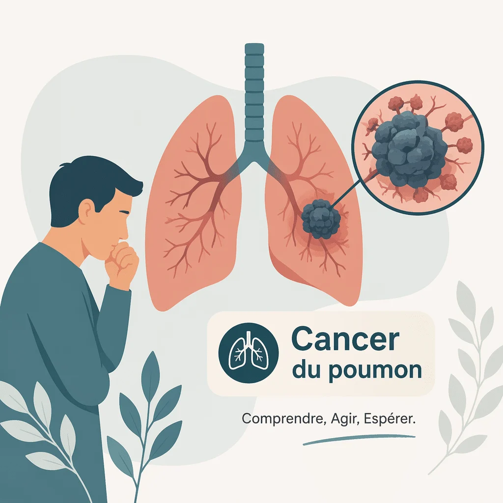 Cancer du poumon avec ses symptômes, son diagnostic et ses traitements