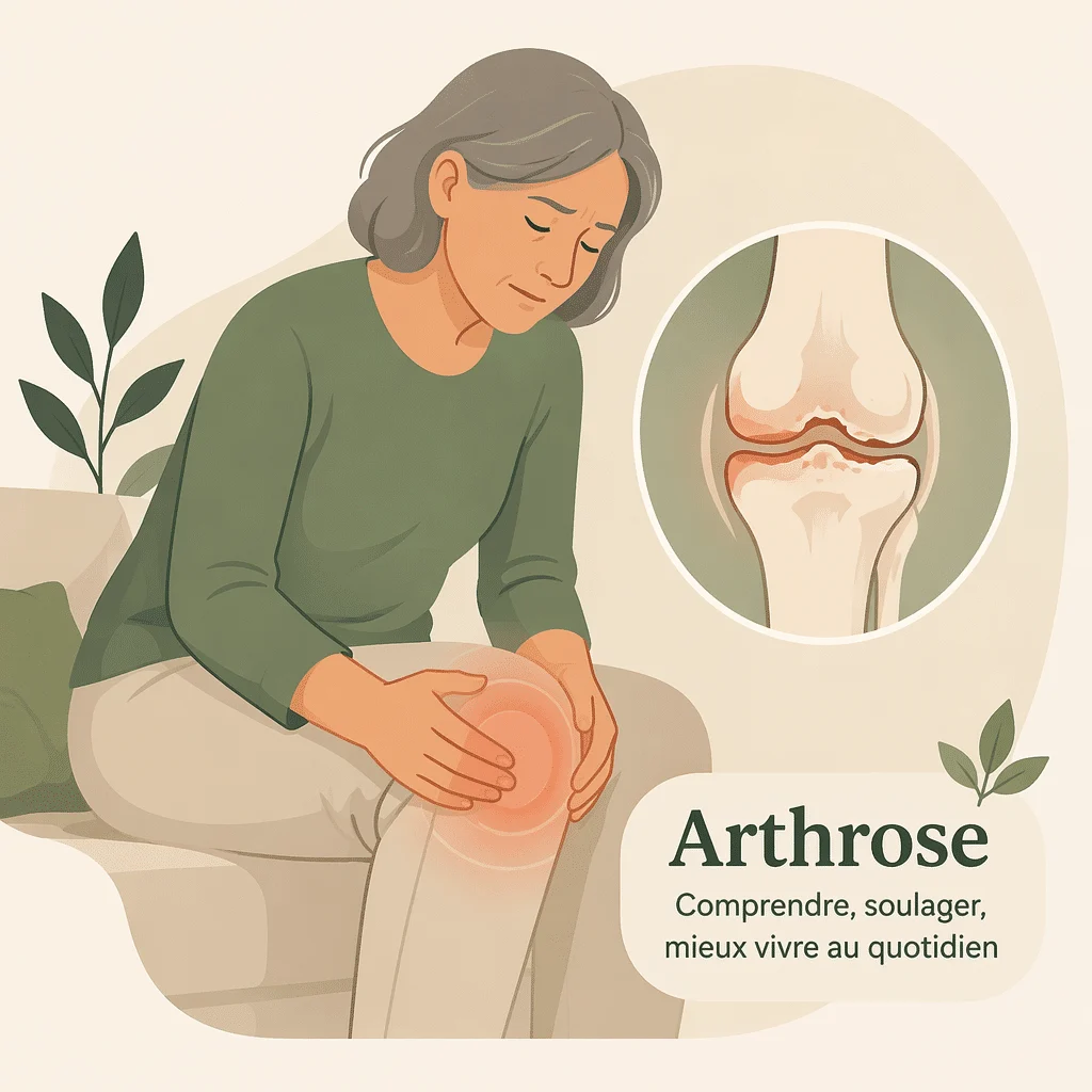 Arthrose des articulations avec ses symptômes, ses causes, son diagnostic et ses traitements