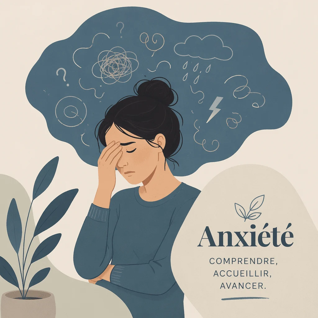 Anxiété avec sa compréhension et sa gestion au quotidien