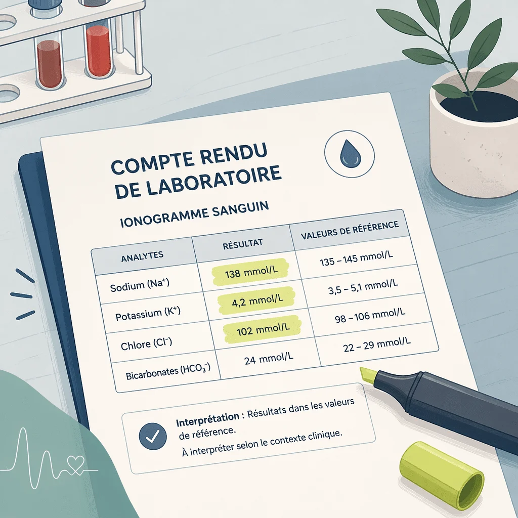 Ionogramme sanguin : à quoi sert le dosage des électrolytes