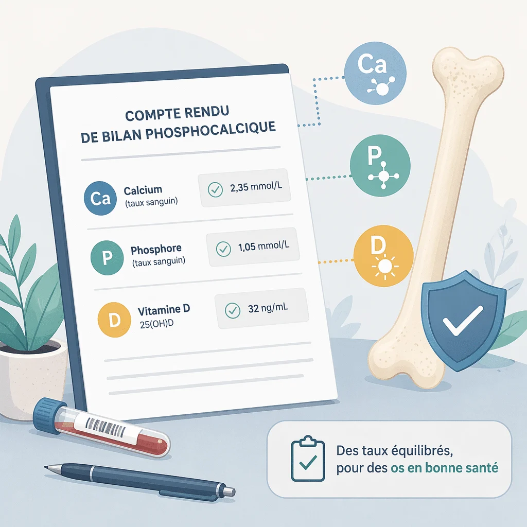 Bilan phosphocalcique : à quoi sert le dosage du calcium et du phosphore