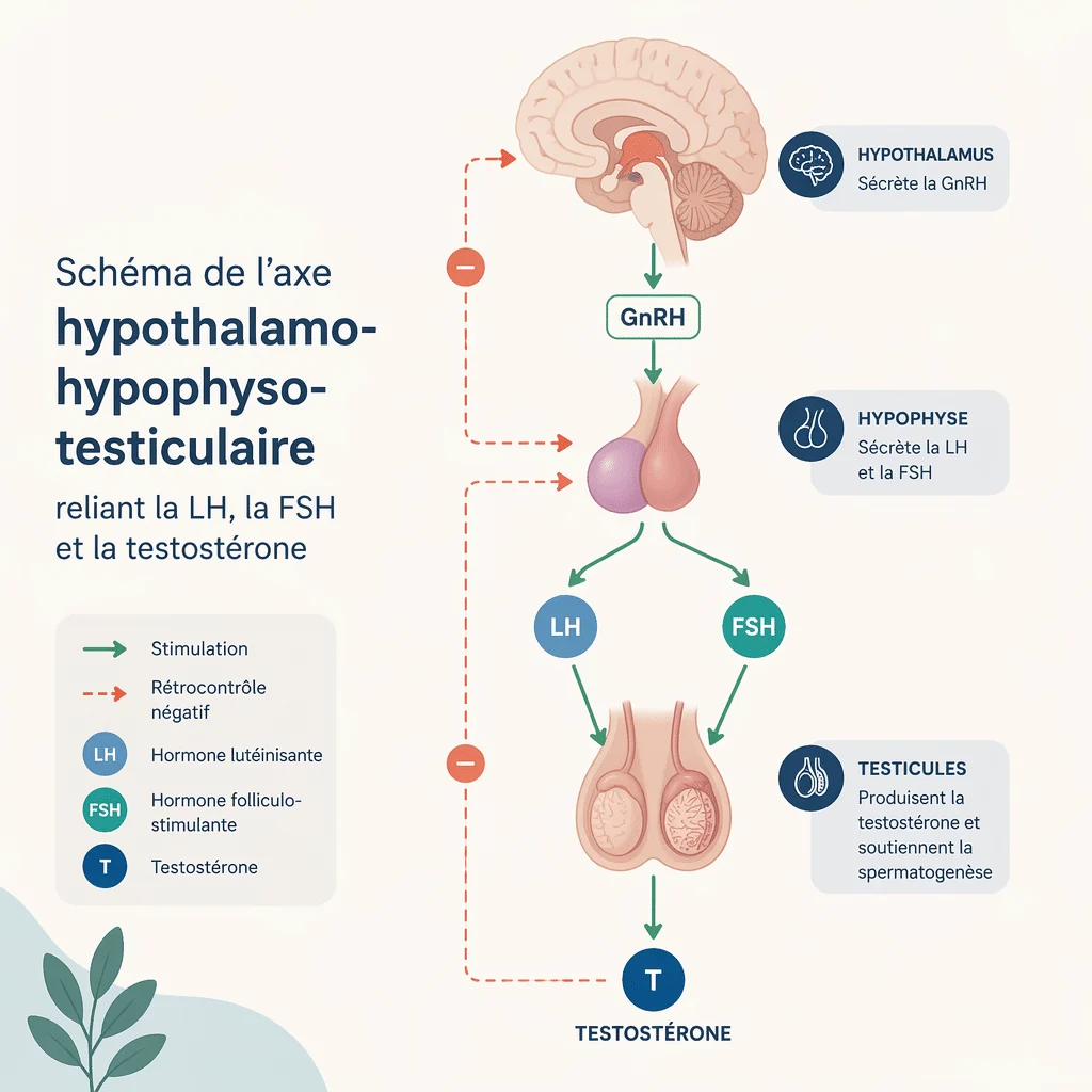 Bilan hormonal homme : origine testiculaire ou hypophysaire