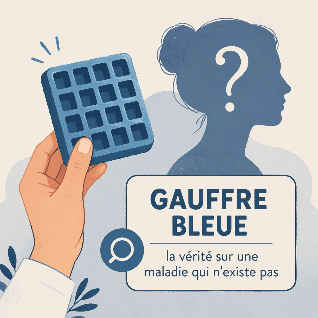 Mythe de la gale bleue, maladie qui n'existe pas, avec les explications et la vérité