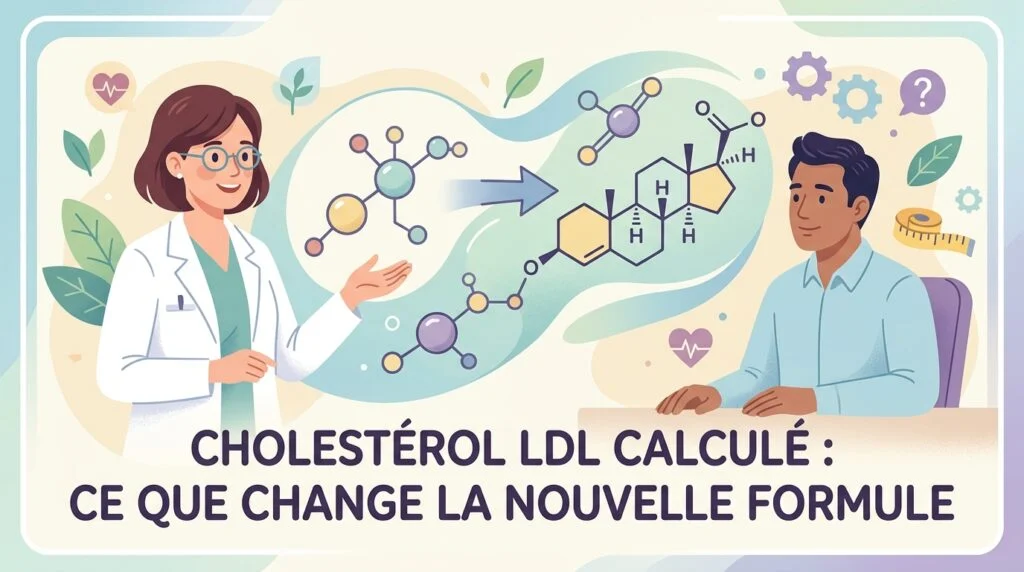 Cholestérol LDL calculé : ce que change la nouvelle formule