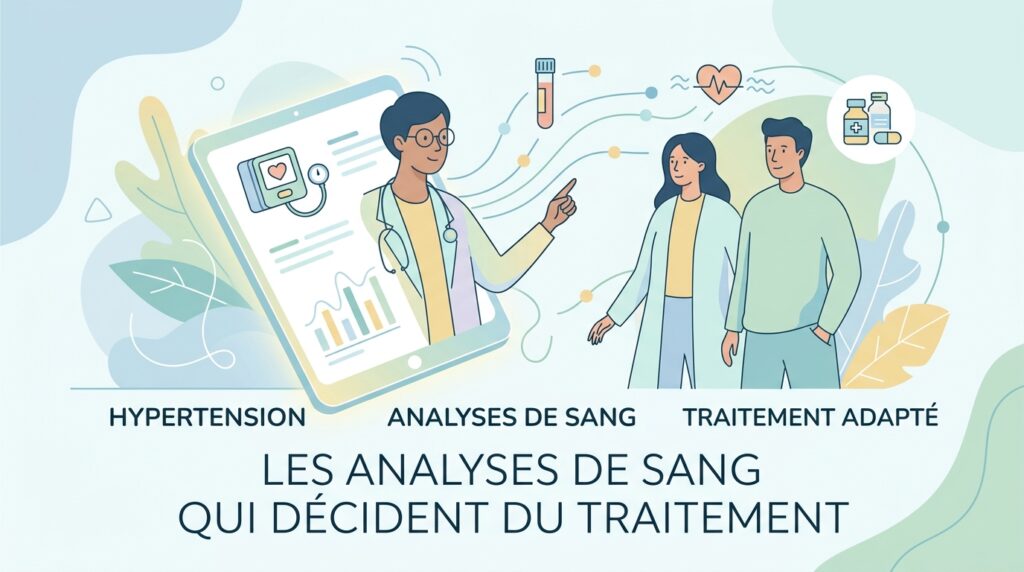 Hypertension : les analyses de sang qui décident du traitement