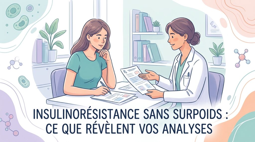 Insulinorésistance sans surpoids : ce que révèlent vos analyses