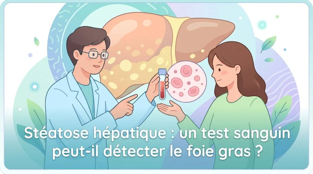 Stéatose hépatique : un test sanguin peut-il détecter le foie gras ?