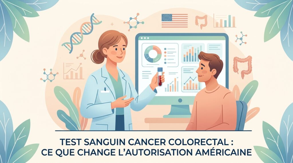 Test sanguin cancer colorectal : ce que change l&rsquo;autorisation américaine
