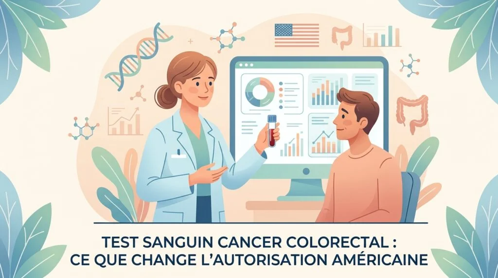 Test sanguin cancer colorectal : ce que change l&rsquo;autorisation américaine