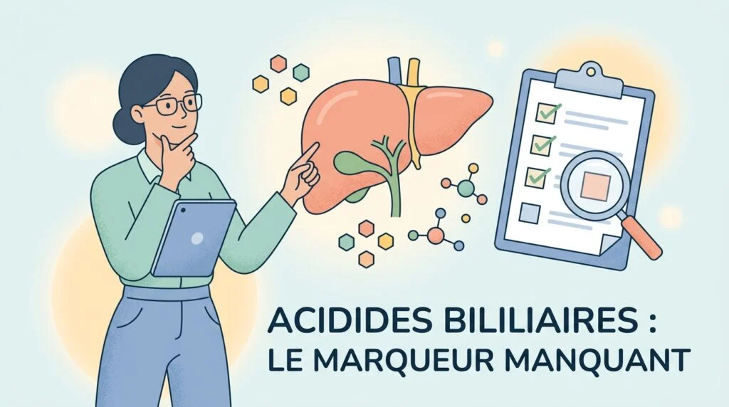Acides biliaires : le marqueur du foie absent de votre bilan
