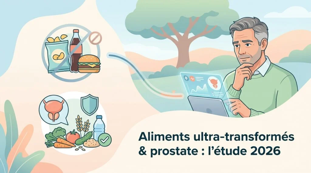 Aliments ultra-transformés et prostate : ce que dit l&rsquo;étude 2026