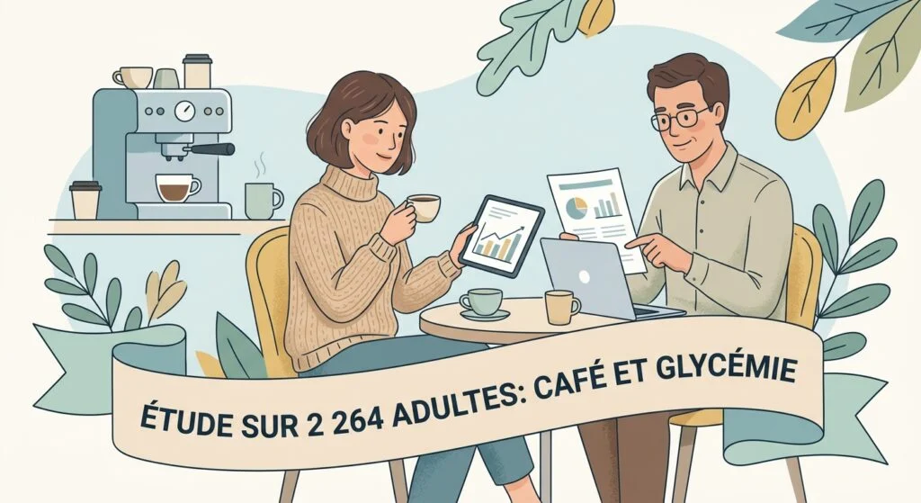 Café et glycémie : ce que révèle une étude sur 2 264 adultes