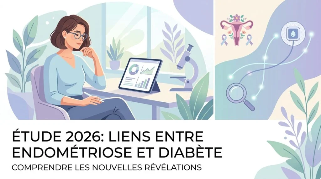 Endométriose et diabète : ce que révèle une étude de 2026