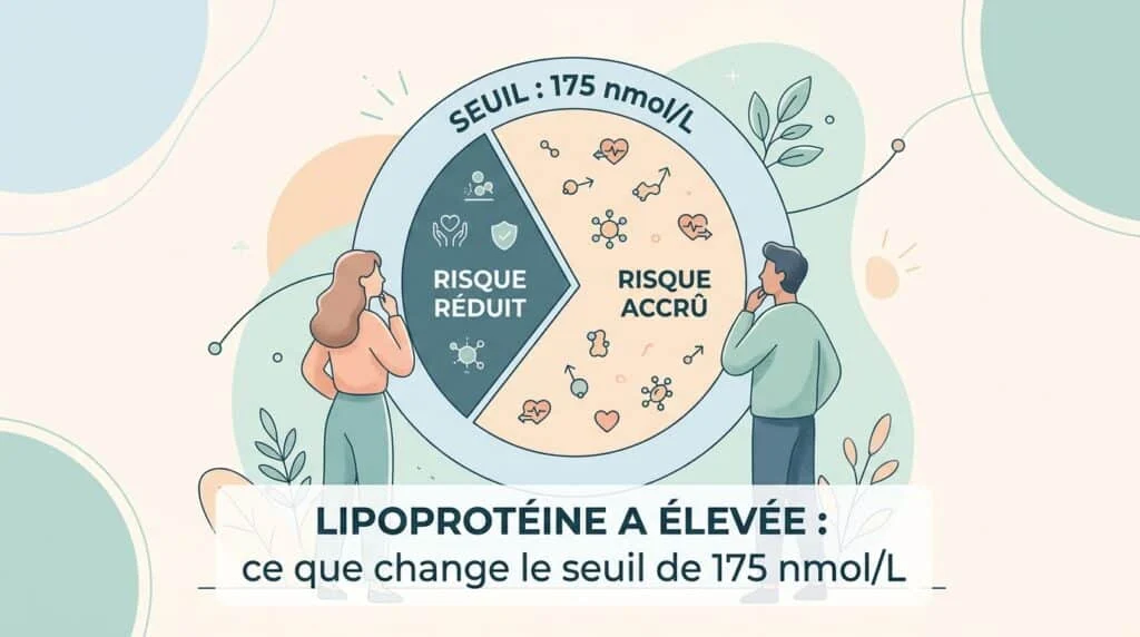 Lipoprotéine A élevée : ce que change le seuil de 175 nmol/L