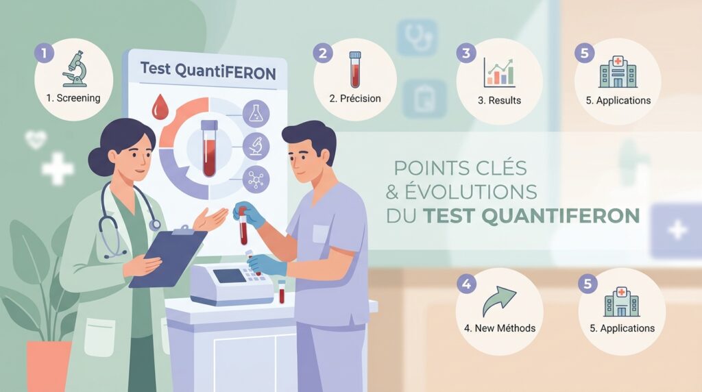 Test QuantiFERON : 5 points clés et ce qui change