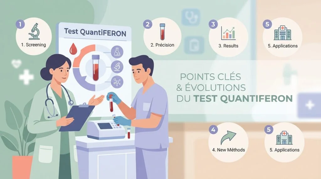 Test QuantiFERON : 5 points clés et ce qui change