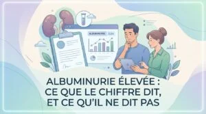 Albuminurie élevée : ce que le chiffre dit, et ce qu'il ne dit pas