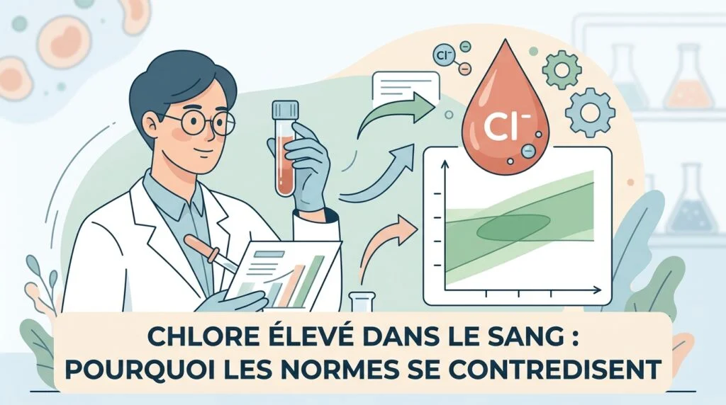 Chlore élevé dans le sang : pourquoi les normes se contredisent