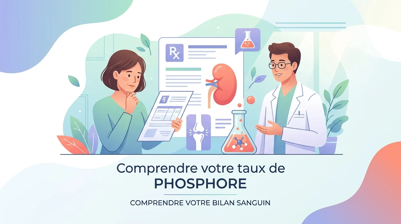 Phosphore élevé : ce que votre compte rendu veut vraiment dire