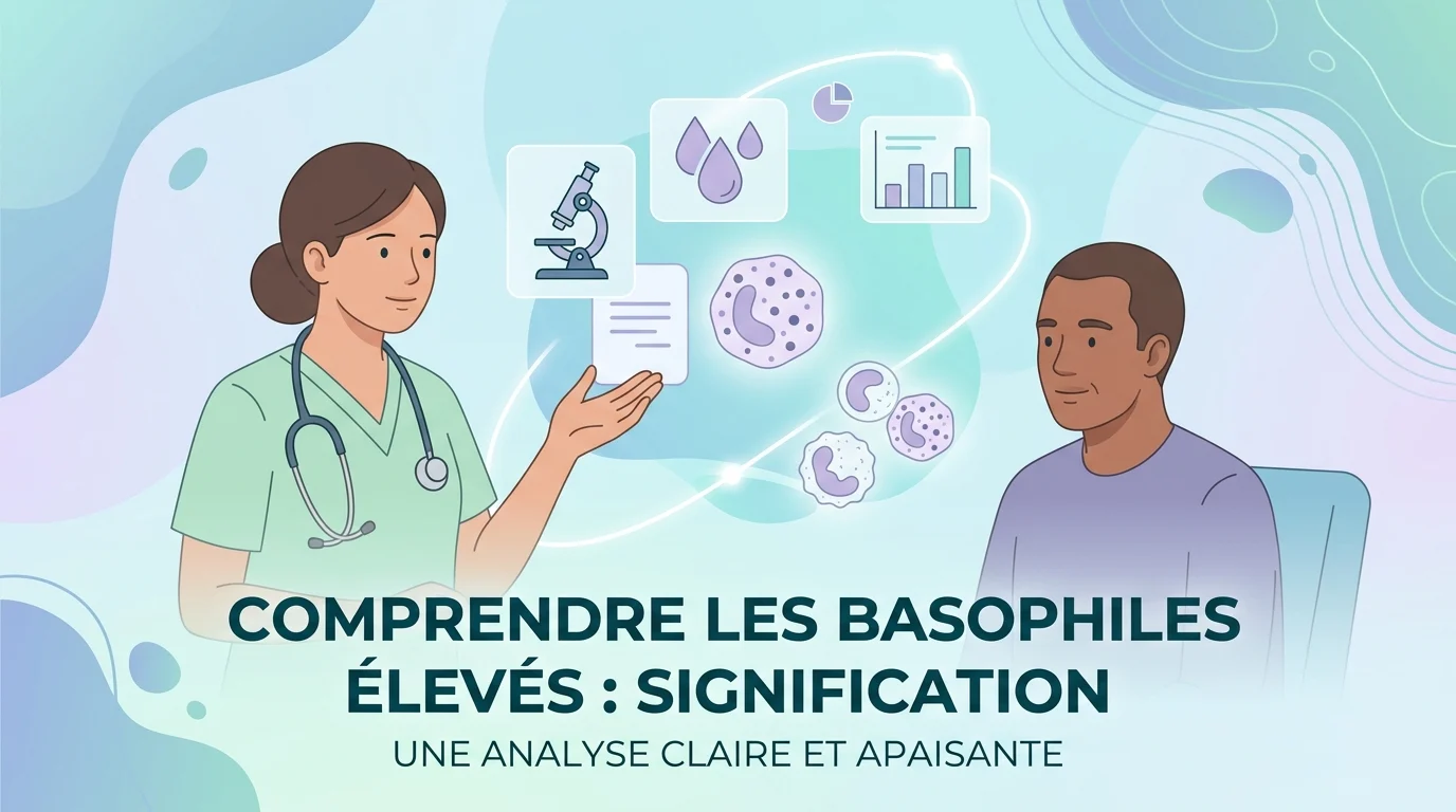 Polynucléaires basophiles élevés : ce que ce chiffre rare signifie vraiment