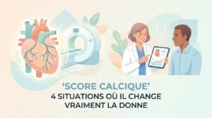 Score calcique coronaire comparé à un bilan lipidique lors d'une consultation de risque cardiovasculaire