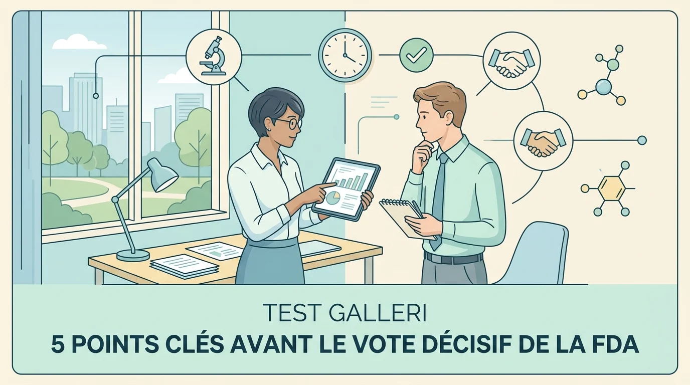 Tube de prélèvement sanguin et dossier réglementaire illustrant le test Galleri examiné par la FDA