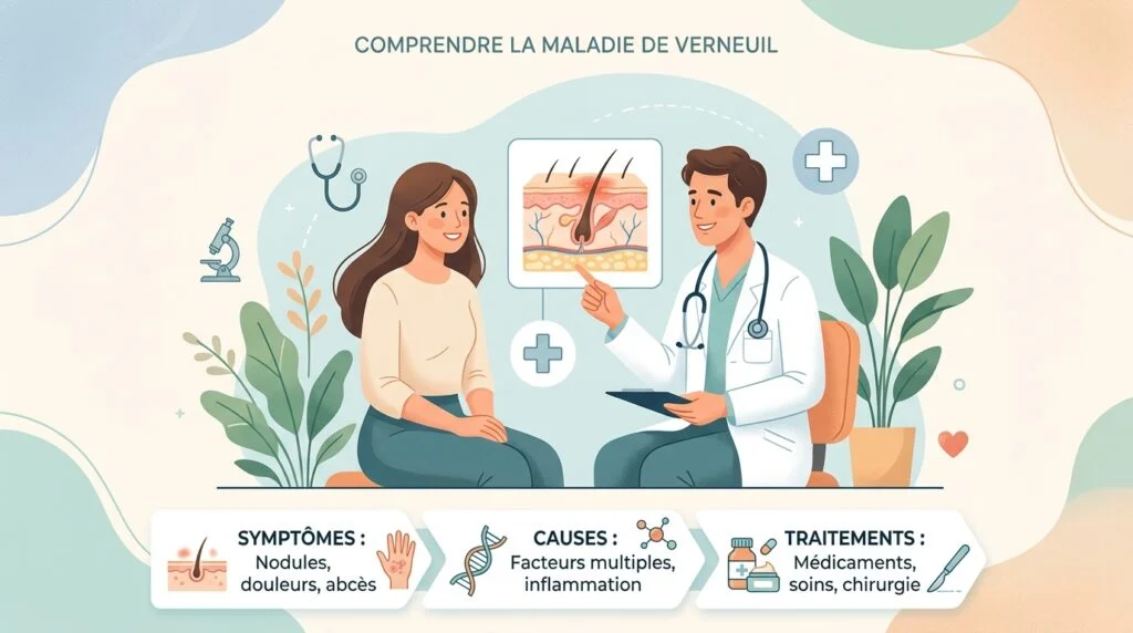 Maladie de Verneuil : symptômes, causes et traitements