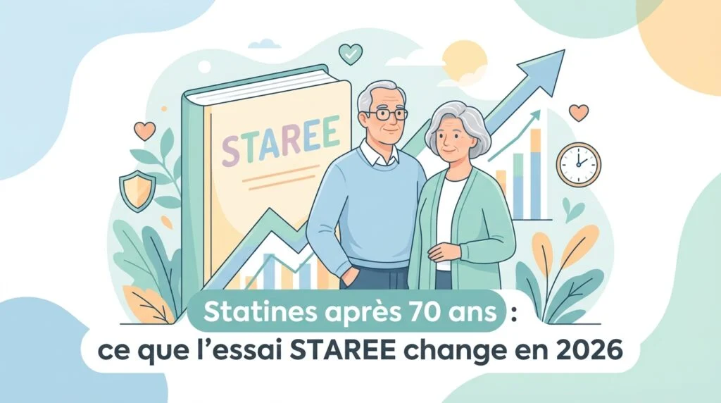 Statines après 70 ans : ce que l&rsquo;essai STAREE change en 2026